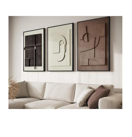 Framed Abstract 3D Textured 3pc Wall Art, Klein Tools 56059 Non-Conductive Fiberglass Fish Tape, Afloia - MSRP $2,262