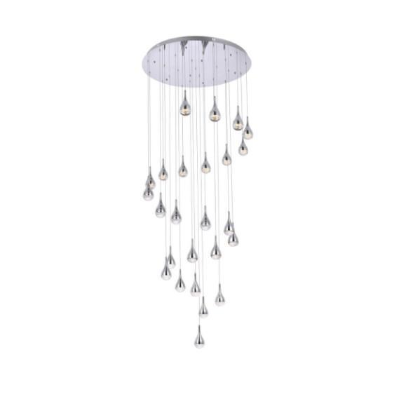 Lighting - Elegant Amherst 25 Light Pendant, Elegant Sydney 12 Light Chandelier - MSRP $4,818