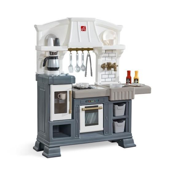 AMZ Mediums - Step2 Kitchen Playset, Cuisinart Coffee Maker, LawnMaster Electric Lawn Mower - MSRP $2,483