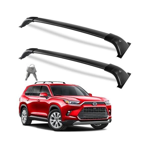 Wonderdriver Heavy Duty Black Upgraded Roof Rack Cross Bars, ALLAIBB Extra Wide Baby Gate, Transfer Board - MSRP $2,301