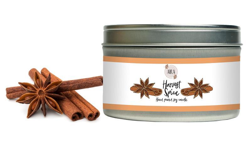 Home - Aira Harvest Spice Soy Candle, Snow Globe Lantern, King Size Bedskirt - MSRP $17,955