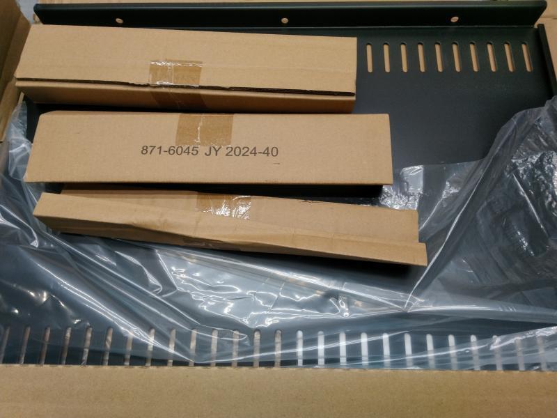 APC 1U Fixed Rack Shelf (250lbs) Black - MSRP $188