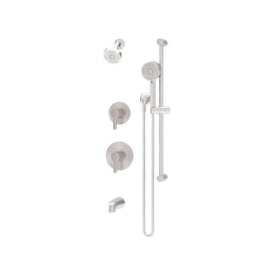 Fixtures - Symmons Shower System, Emtek Handleset, MinkaAire Ceiling Fan - MSRP $13,899