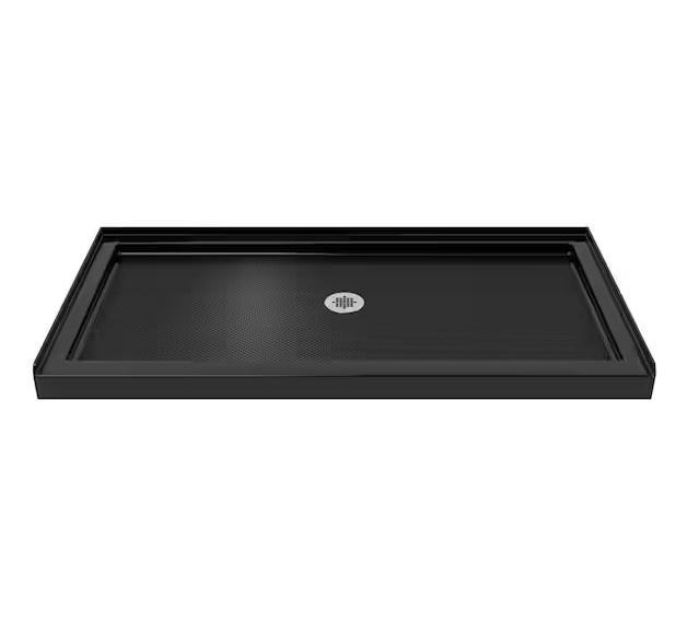 Kitchen & Bath - DreamLine SlimLine 60inx36in Single Threshold Alcove Shower Pan Base, 60inx30 Base - Est Retail $1,204