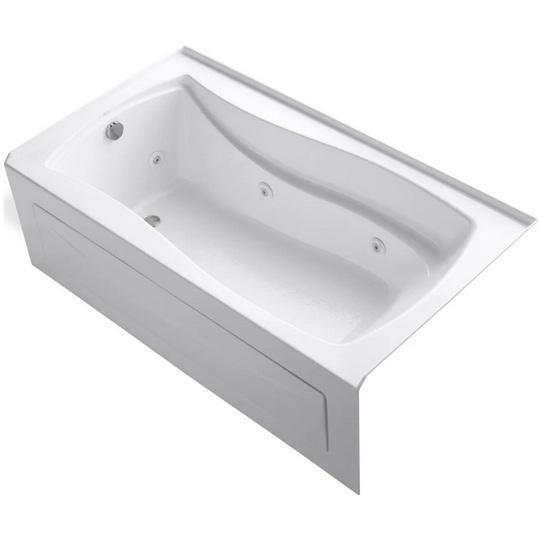 Kohler K-1224-LAW-0 Jetted Whirlpool Bathtub - MSRP $3,937