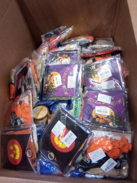 General Merchandise- Kids Soccer Jersey, Creme of Nature Pure Honey, Tumao Halloween Decorations - MSRP $1,575