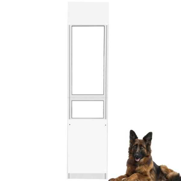 Pet Products - XLarge Dog Door for Sliding Glass Doors, Dog Car Seat Covers for Back Seat - MSRP $2,301