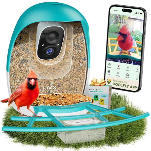 Pet Products- Cat Litter Mat 30" x 24", HIXX Smart Bird Feeder with Camera, Dog Water Fountain - MSRP $8,295