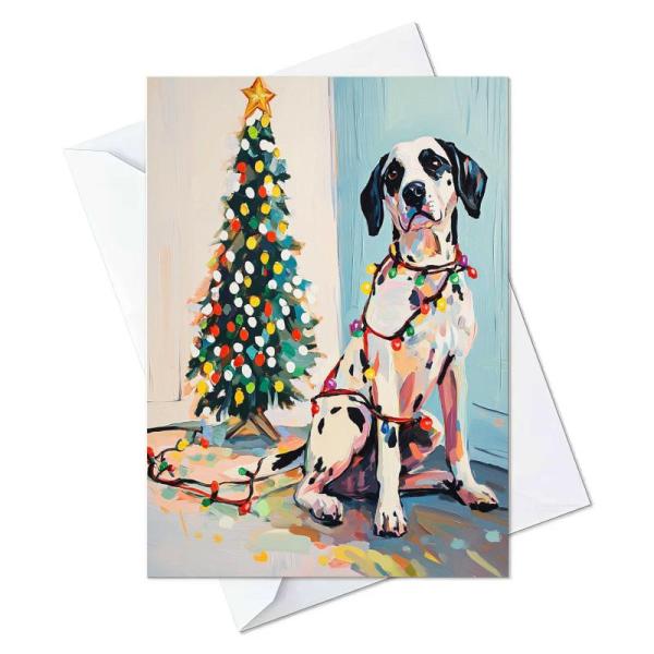 Office Product- Poodle White Christmas Greeting Cards Dog,  APPS2Car Electric Air Duster - MSRP $21,870