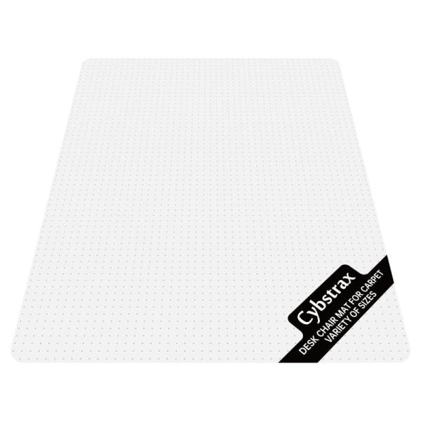 Office Product- Cybstrax Office Chair Mat for Carpet Floor, 0.1" Thick 60" x 46" Heavy Duty Chair Mats - MSRP $1,619