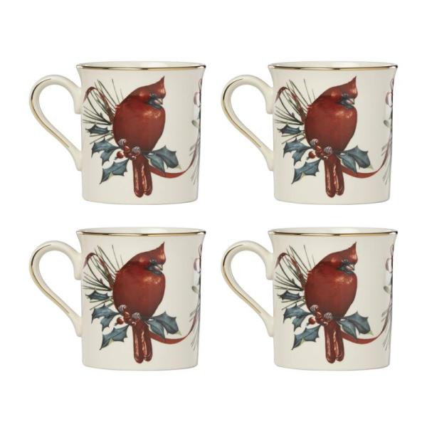 Kitchen - Lenox Winter Greetings Mug Set, Noritake Colorwave Place Setting, Santa Barbara Coffee Mug - MSRP $1,020