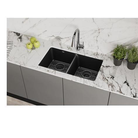 Elkay ELGU3322BK0C Composite Kitchen Sink - MSRP $625