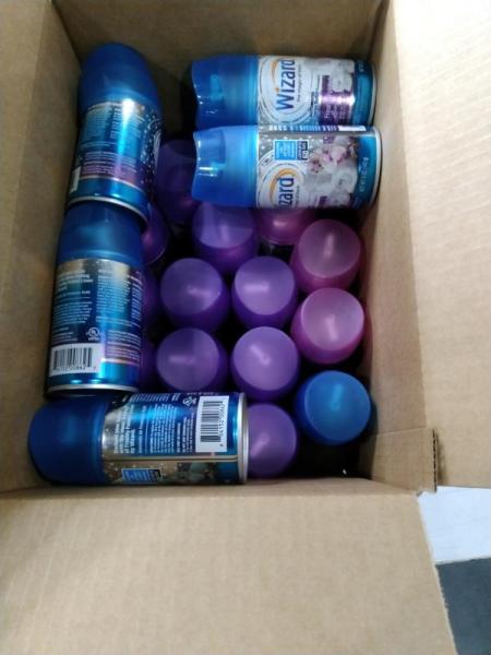 General Merch - Tradex Ambitex Disposable Gloves, Wizard Automatic Spray Refills - MSRP $1,151