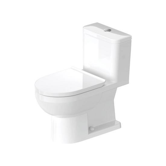 Duravit D4060200 Dual Flush Elongated Toilet - MSRP $463