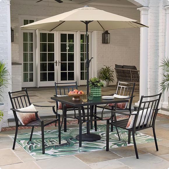 Ashton Patio Dining Set, Kobalt Brad Nailer, Albers Kitchen Faucet - MSRP $4,377