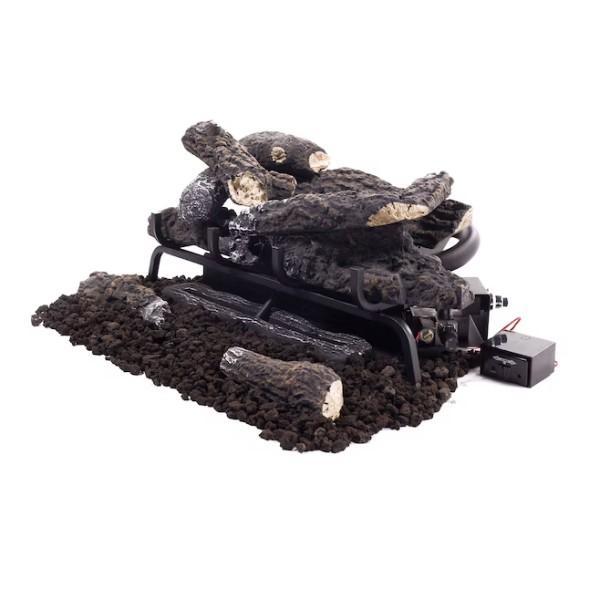 Master Forge Gas Log Set, Craftsman Gas Backpack Blower, Beach Creek LED Ceiling Fan - MSRP $4,372