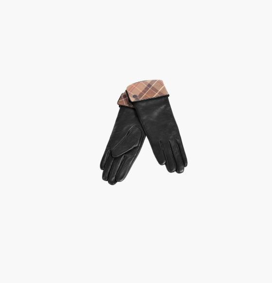 Accessories - Barbour Lady Jane Tartan Cuff Leather Gloves, BOSS Celie Italian Leather Belt, Ugg - Original MSRP $2,984
