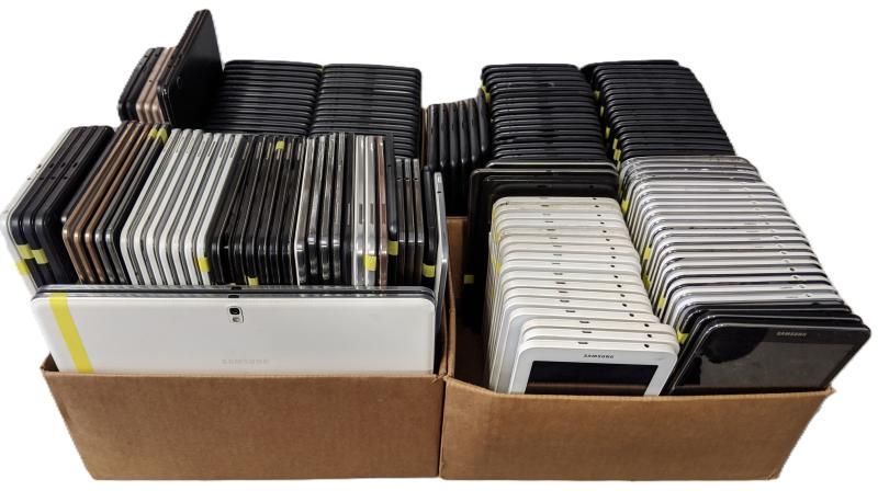 Tablets by Asus, Dell, LG, ZTE & More, 116 Units, Refurb, MSRP $24,060