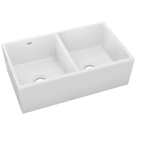 Elkay SWUF32189WH Fireclay Kitchen Sink - MSRP $807