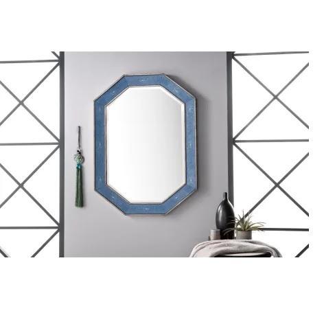 James Martin Vanities 963-M30-SL-DB Oval Framed Bathroom Wall Mirror - MSRP $711