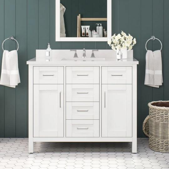 Ove Decors 15VVA-TAH342-007EI Vanity Set - MSRP $1,402