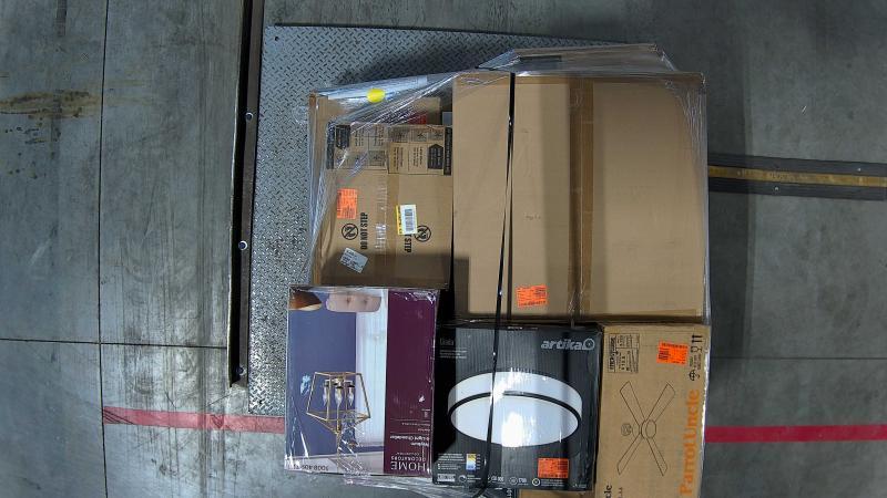 Lighting & Electrical - Zevni, IHOMEadore, Artika, Hunter, Bella Depot, TOZING, LNC, Breezary - Est Retail $3,866