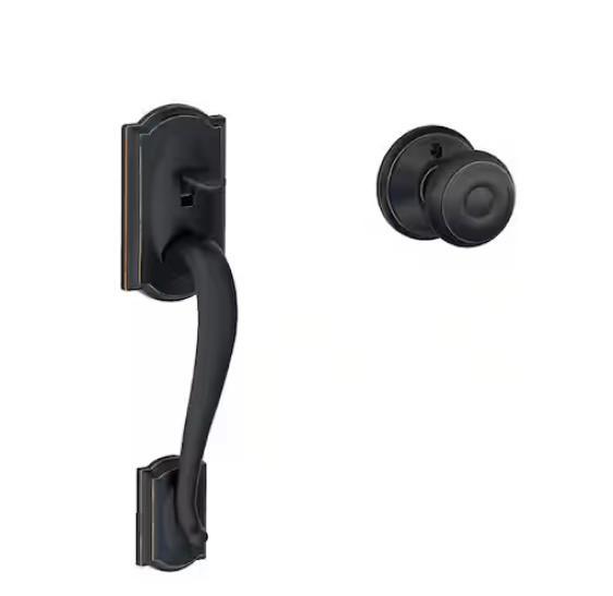 Mixed Lot - Schlage Camelot Handleset, Husky Tool Backpack, Ryobi Chainsaw Case - Est Retail $9,462 - 1 plt