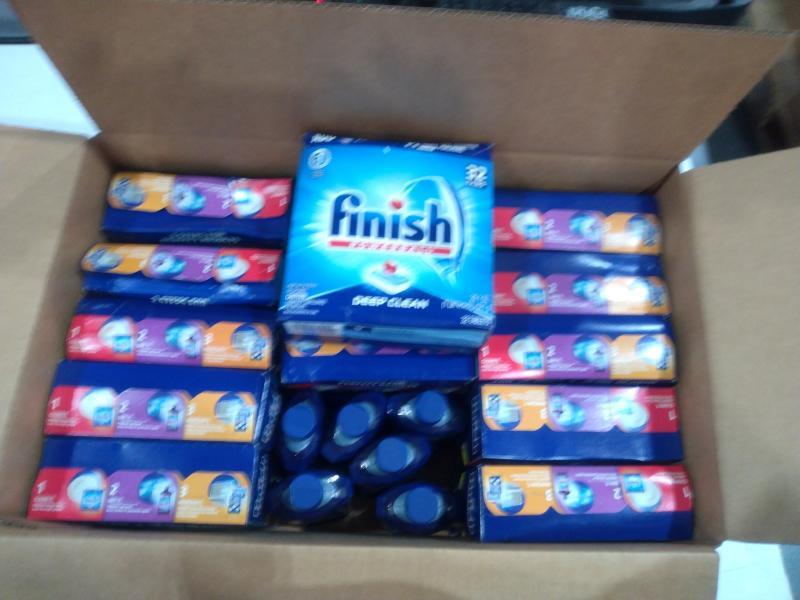 General Merchandise- Finish Pacs Dishwasher, Loteria Cards, Finish Jet-Dry Dishwasher - MSRP $881