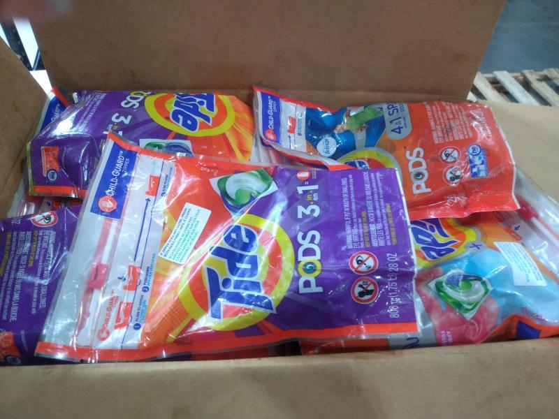 General Merchandise- Tide Pods Detergent Pacs - MSRP $968