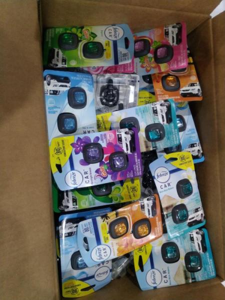 General Merchandise - LOTERIA Mexican Bingo, Febreze Car Vent Clip - MSRP $1,185