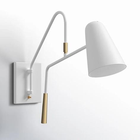 Birch Lane Tedder 1-Light Swing Arm - MSRP $395