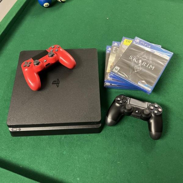 Four Sets - PS4 Console w/Controllers & Games