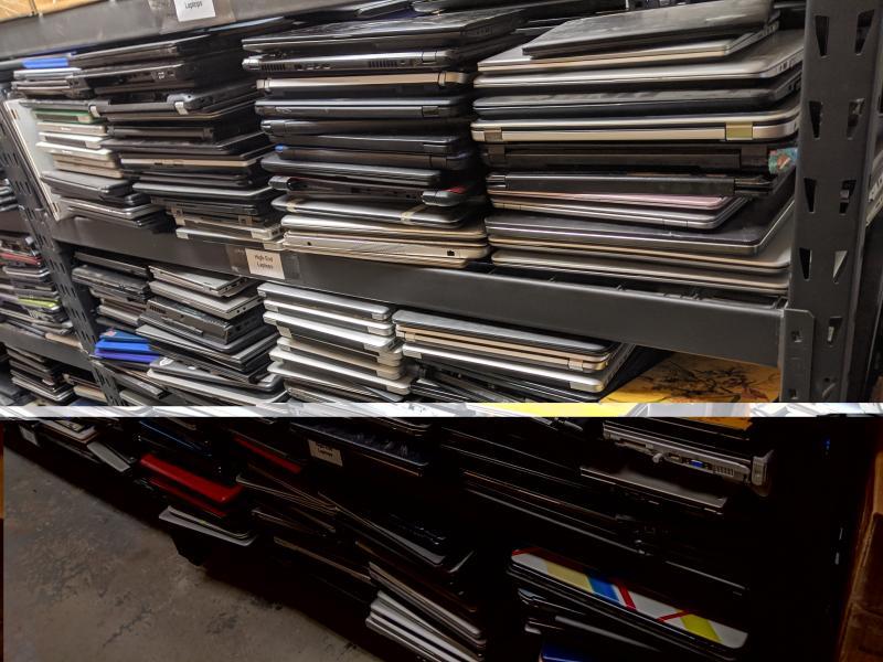 Laptops by Asus, Dell, Fujitsu, Toshiba & More, 50 Units, MSRP $40,630