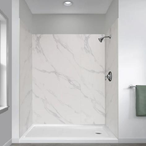 CRAFT + MAIN GFS603278-CW Alcove Shower Wall Kit - MSRP $899