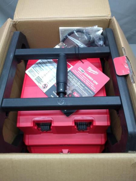 General Merchandise - Milwaukee M18 18V Lithium-Ion Cordless 3600-Watt/1800-Watt Battery Power - Est Retail $799