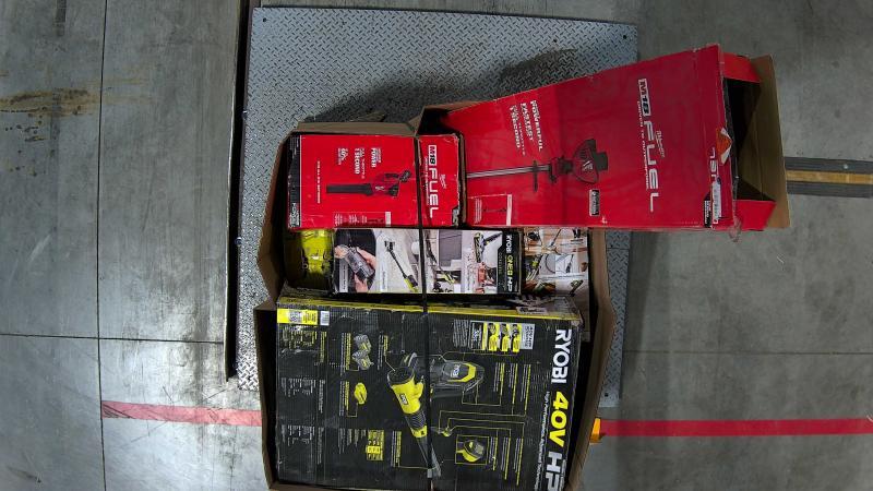 General Merchandise - RYOBI, Milwaukee, RIDGID, BLACK+DECKER, Pacroban - Est Retail $7,388