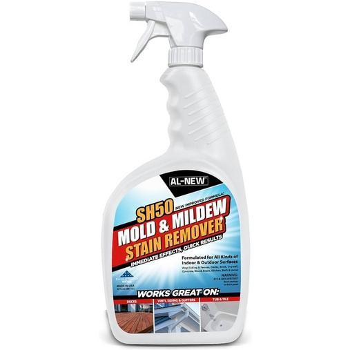 NEW - AL-NEW SH50 Mold & Mildew Stain Removers - MSRP $7,774