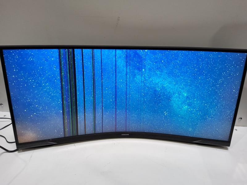 C Grade - Samsung 34" Odyssey G5 1000R Curved 1ms 165Hz QHD FreeSync Monitor, Black - MSRP $299