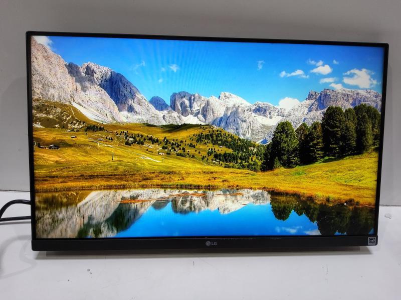 A Grade - LG 24" Monitor 1920X1080 16:9 IPS HDMI DP - MSRP $186