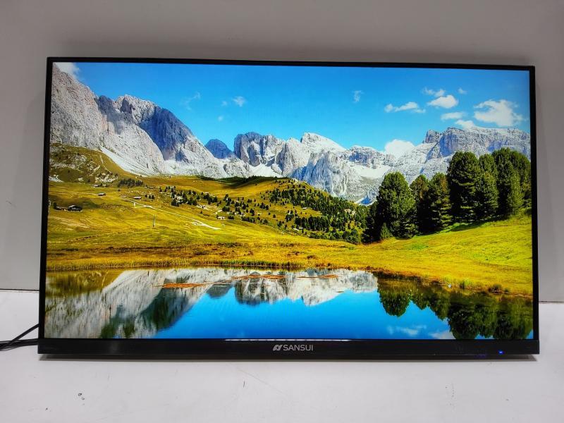 A Grade - Sansui S24F2F 24" FHD VA 100Hz LCD AMD FreeSync Monitor, HR10, Black - MSRP $129