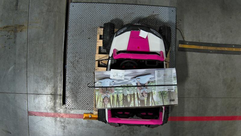 Power Wheels UTV 12V RIDE ON PINK, VACUUM GO KART - MSRP $440