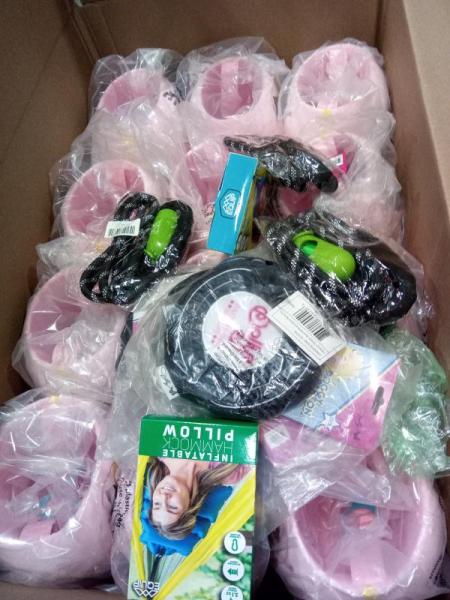 General Merchandise- Halloween Barbie Medium Plush, Doggy Parton Dog Toys, Equip Navy Blue and Gray - MSRP $227