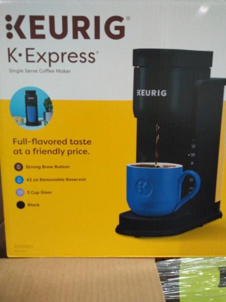 General Merch - Keurig K-Express Coffee Brewer, Just Wireless USB Cable, Lotrimin Antifungal Cream - MSRP $7,268