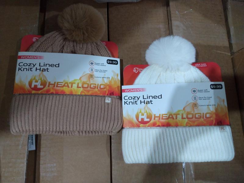 Other Clothing & Mixed Lots - Heat Logic Knit Hat, Heat Logic Gloves, Cushioned Boot Socks - MSRP $5,528
