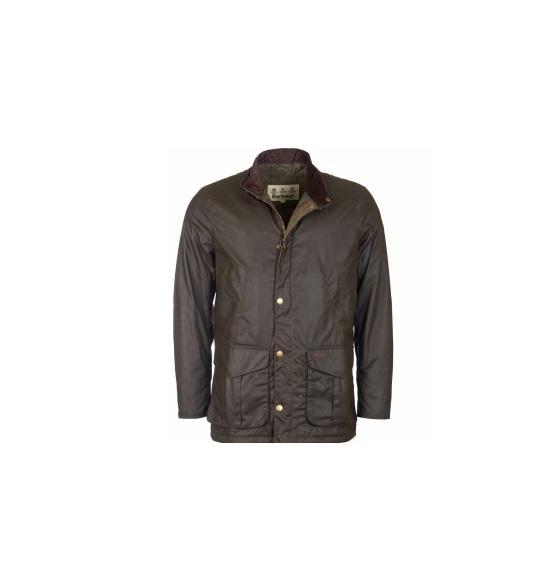 Apparel - Barbour Hereford Wax Jacket, MOTHER The Newbie Hover High Rise Jeans, 34 Heritage - Original MSRP $2,221