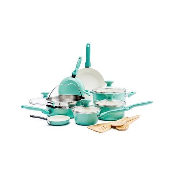 Unprocessed Manifested AMZ LPN Pallet - GreenPan Rio Cookware Set, Cobbler Sewing Machine, Vevor Hoist - MSRP $2,711