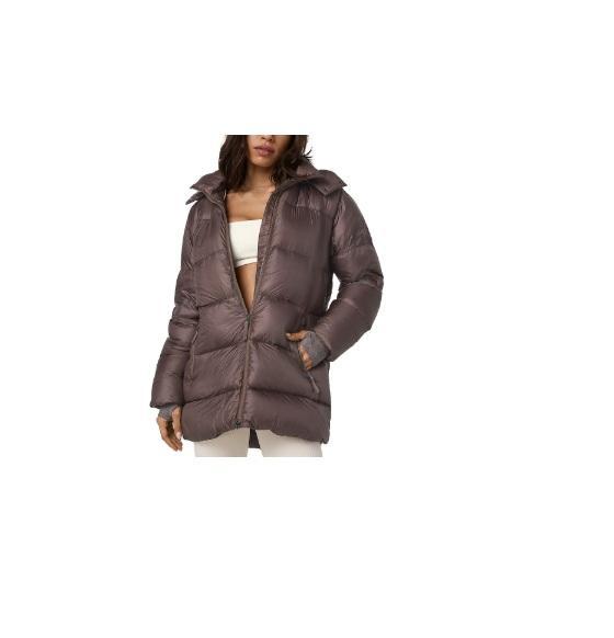 Apparel - Vuori Quilted Down Coat, AG Everett Jeans, Elwood Core Oversize French Terry Hoodie - Original MSRP $3,095