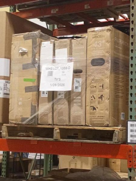 Looking for TVs? Great Lot Opportunity with a retail value of $8K!!!!!