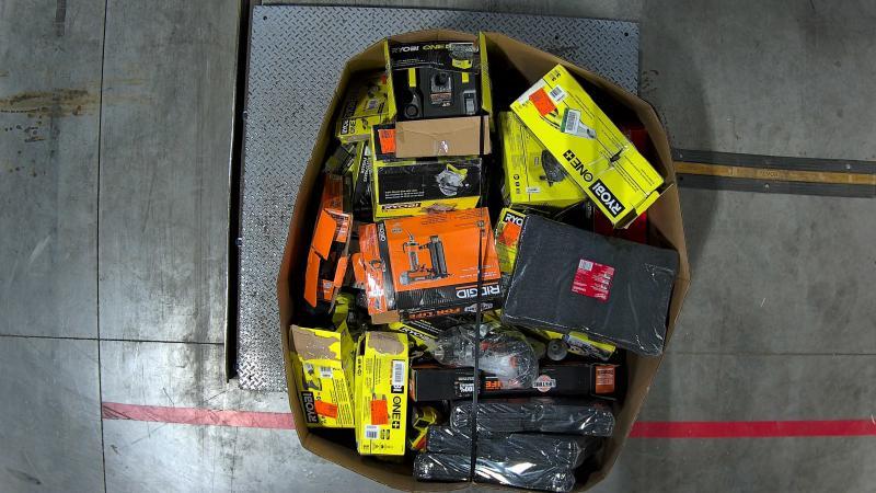General Merchandise - Milwaukee, RYOBI, RIDGID, Milwaukee, Husky - Est Retail $11,255