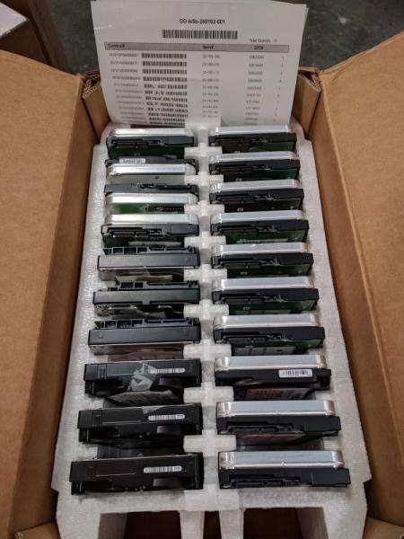 28TB, 24TB, HDD, Desktop PC Components Lot & More - $8.4K - 20 Qty.